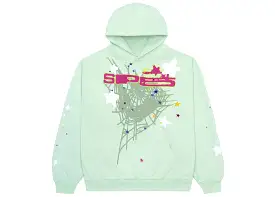 Sp5der SP5 Mint Hoodie Mint