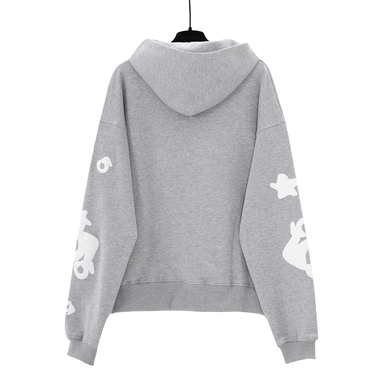 Sp5der Star Hoodie 'Grey' 12.12