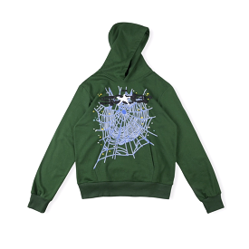 Sp5der Web Hoodie Green 12.12