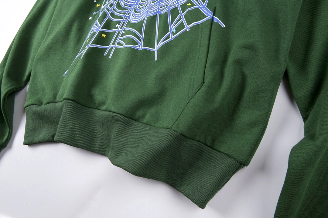 Sp5der Web Hoodie Green 12.12