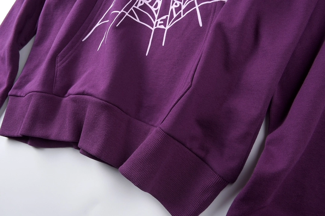 Sp5der Web Hoodie Purple 12.12