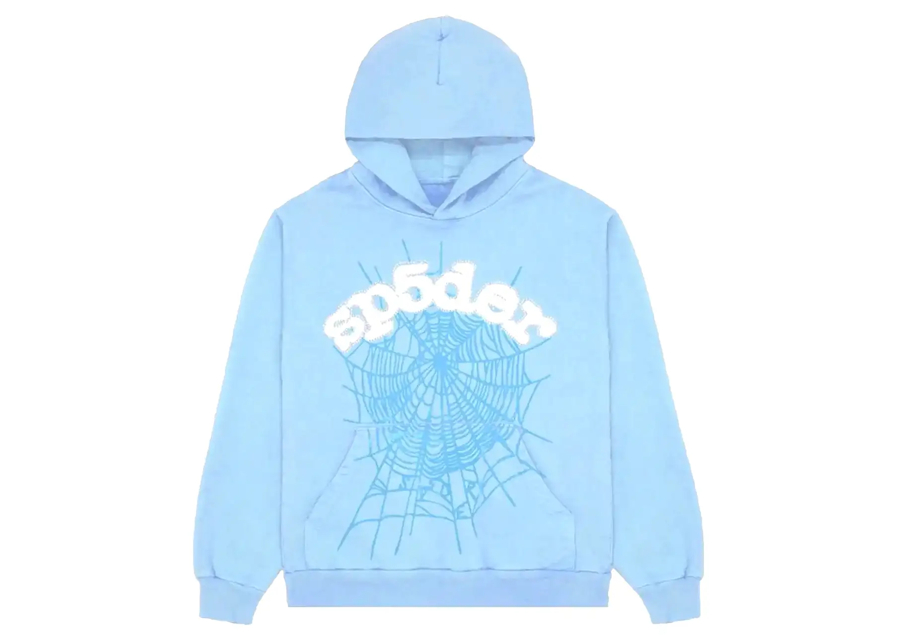 Sp5der Web Hoodie Sky Blue