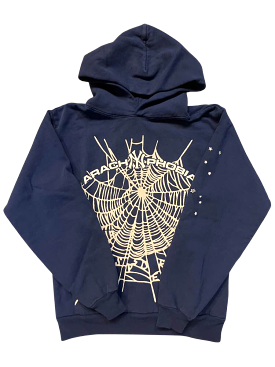 Sp5der Yankees Hoodie Navy