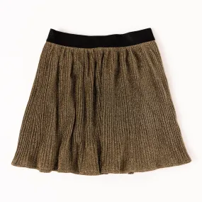 Sparkle Pleated Skirt