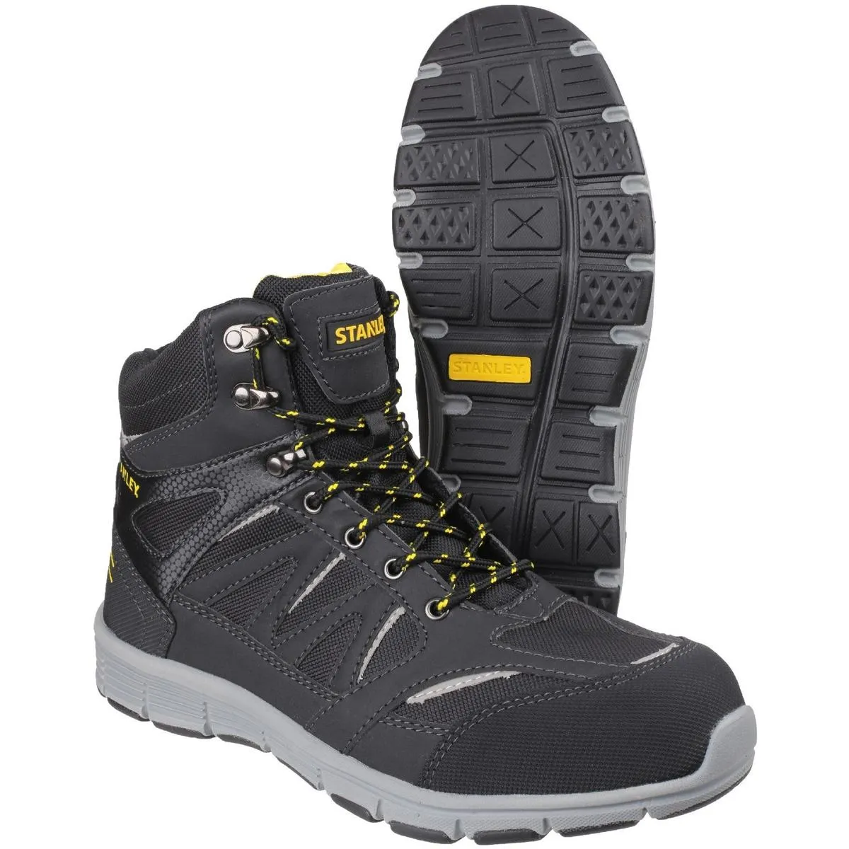 Stanley Pulse Black S1 P Sports Safety Boot Black