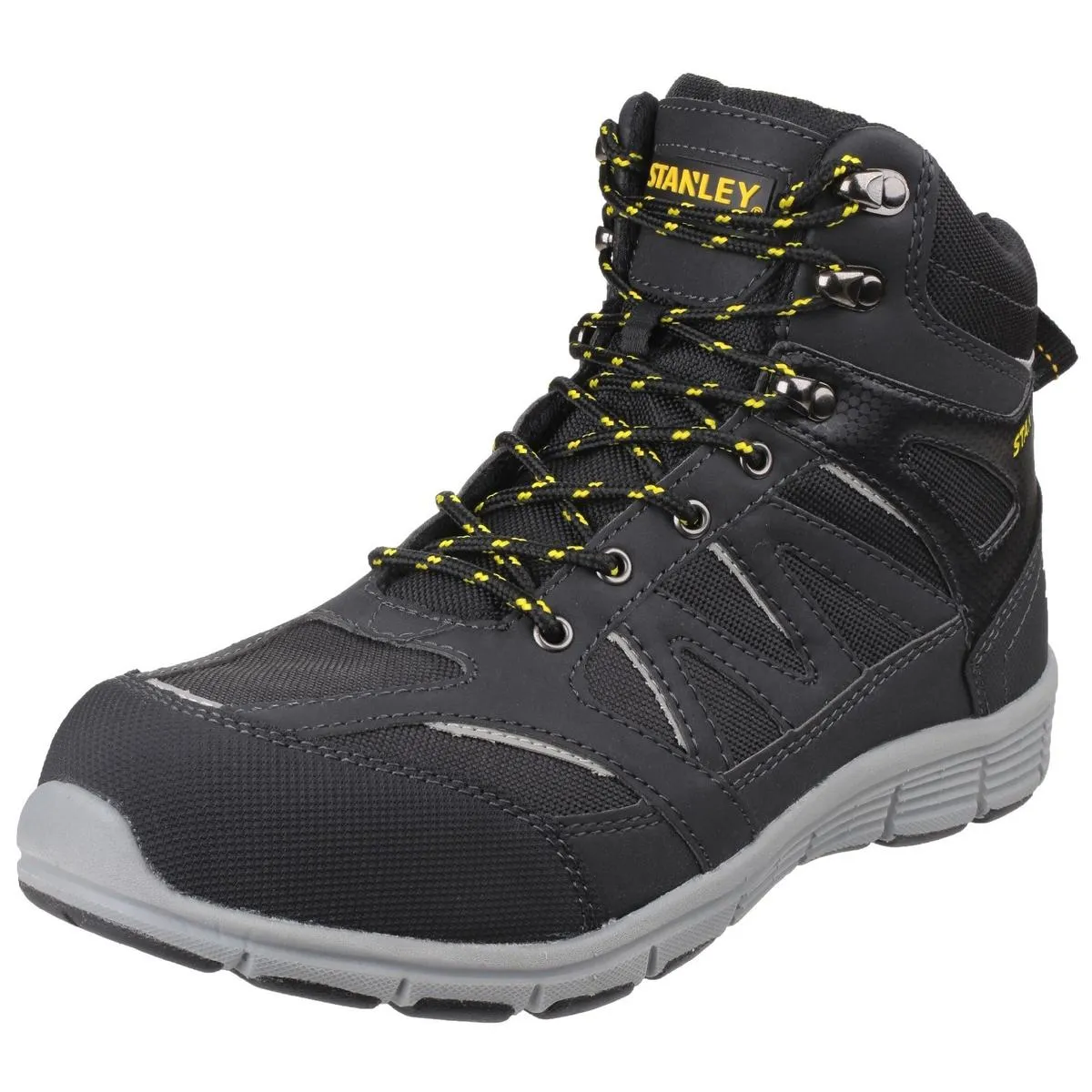 Stanley Pulse Black S1 P Sports Safety Boot Black