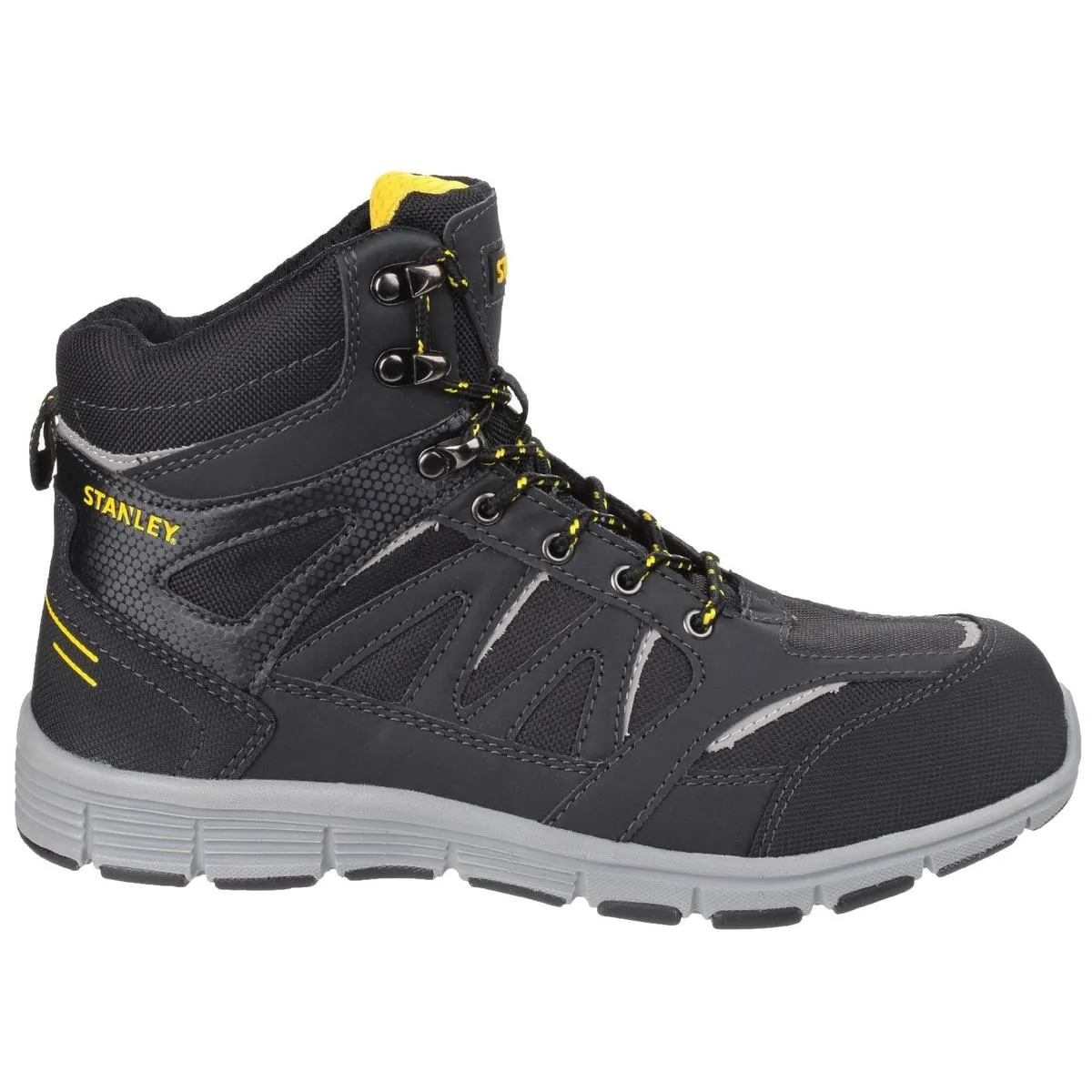 Stanley Pulse Black S1 P Sports Safety Boot Black