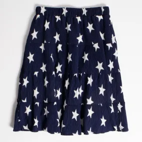 Star Pleated Skirt