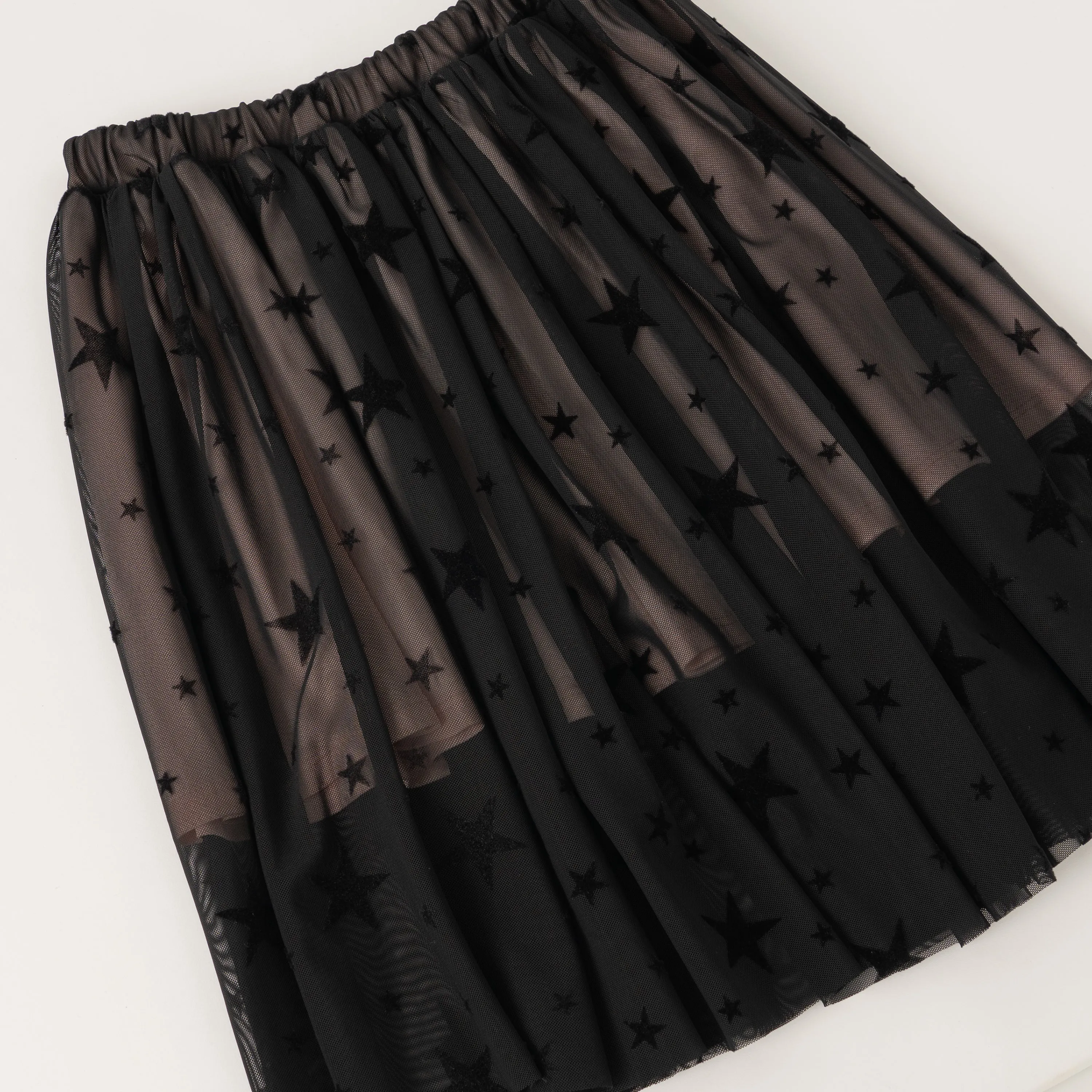 Starry Mesh Skirt