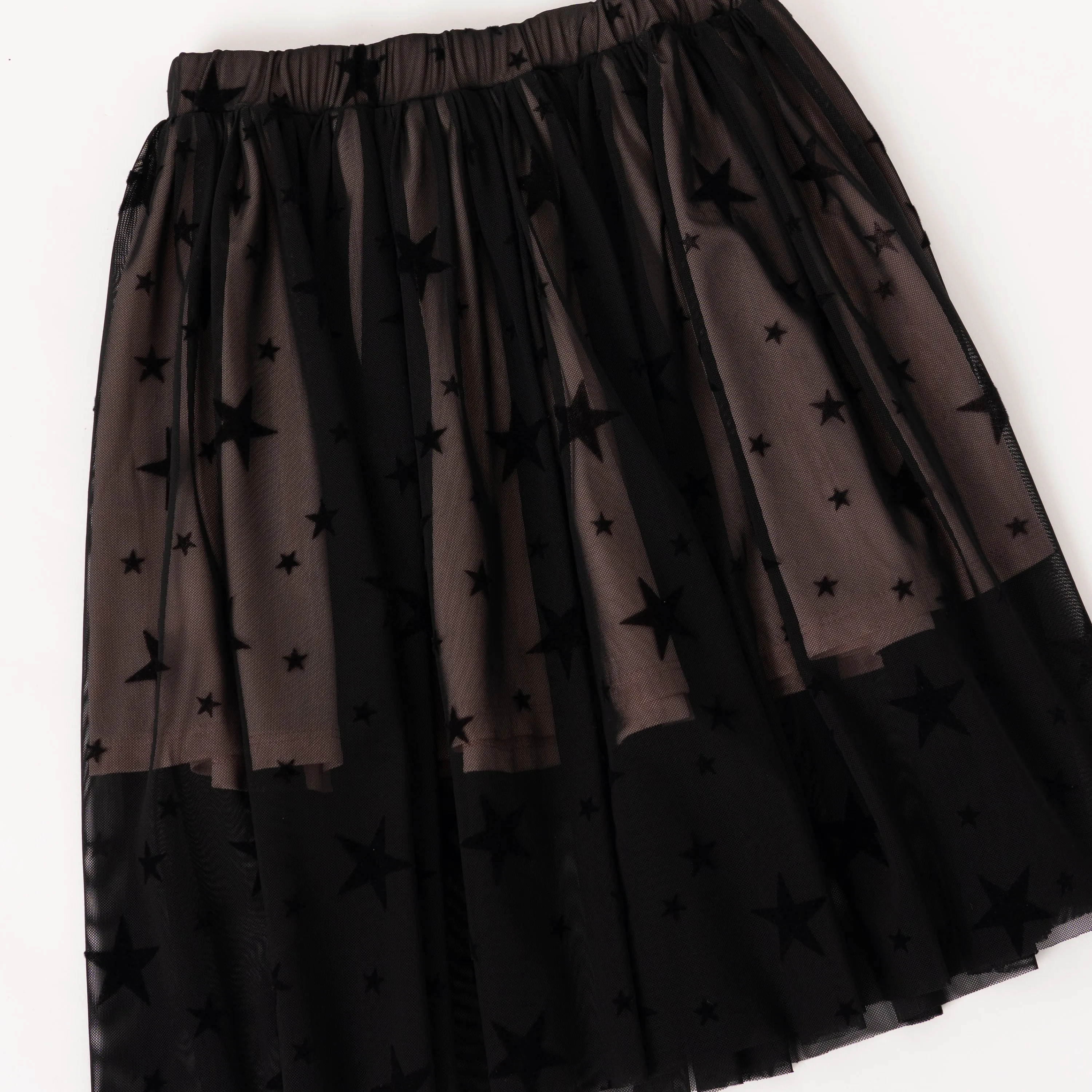 Starry Mid Mesh Skirt