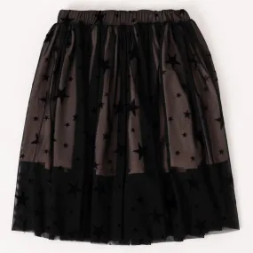 Starry Mid Mesh Skirt