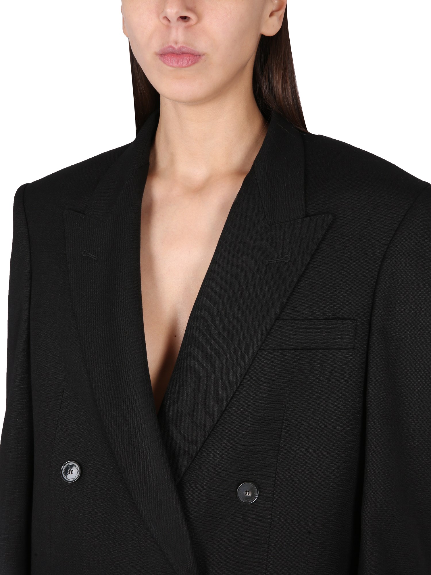 STELLA McCARTNEY    OVERSIZED DOUBLE-BREASTED JACKET