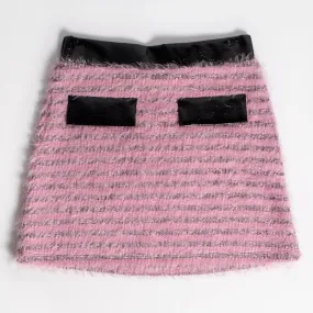 Stripe Eyelash Skirt