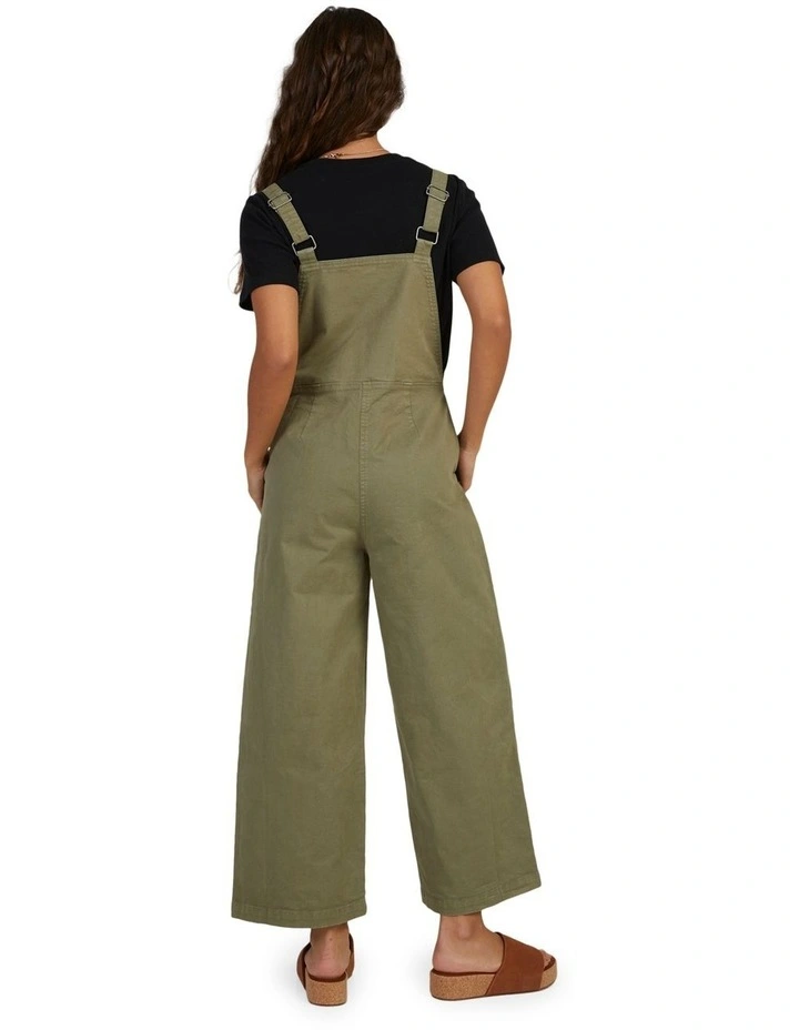 Sweet Memory Dungarees in Green