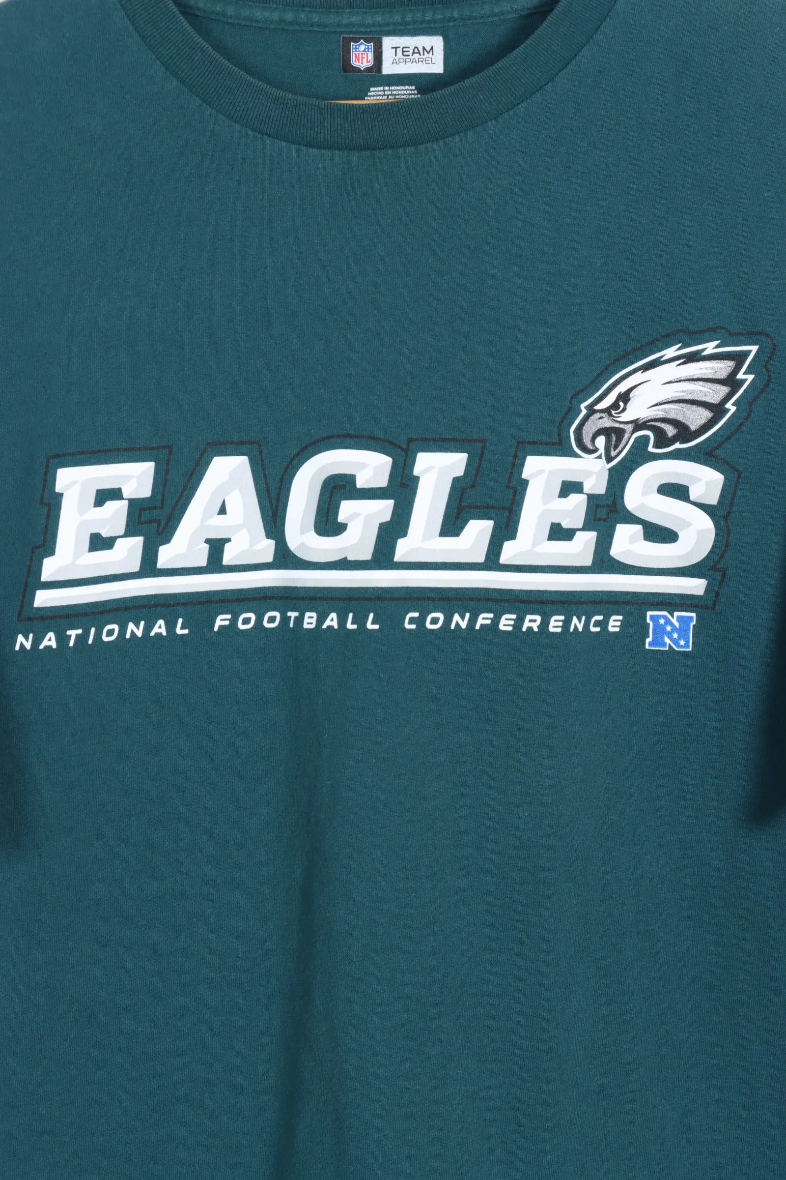 Teal Philadelphia Eagles NFL Football T-Shirt (L)