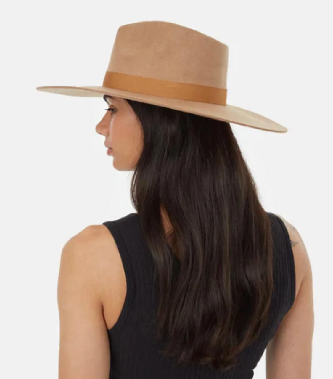 Tentree Taylor Felt Rancher Hat In Tobacco Brown