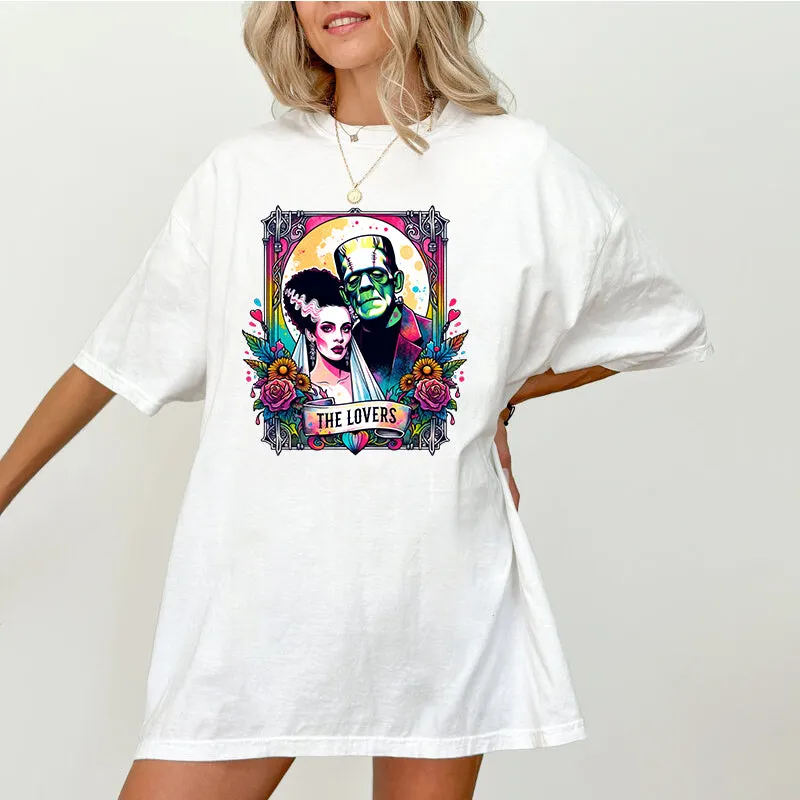 The Bride Of Frankenstein Halloween T Shirt, Unisex