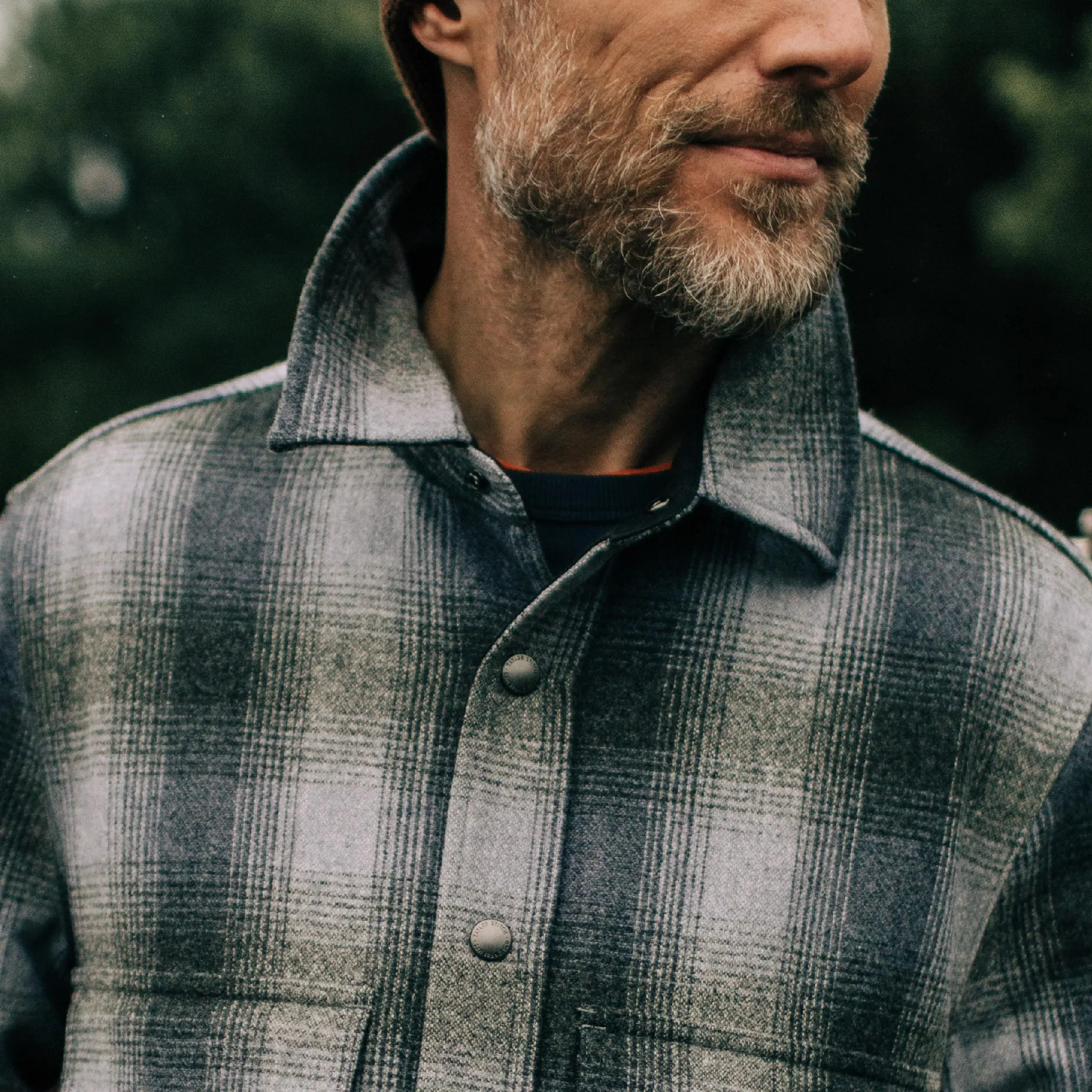 The Forester Jacket in Ash Plaid