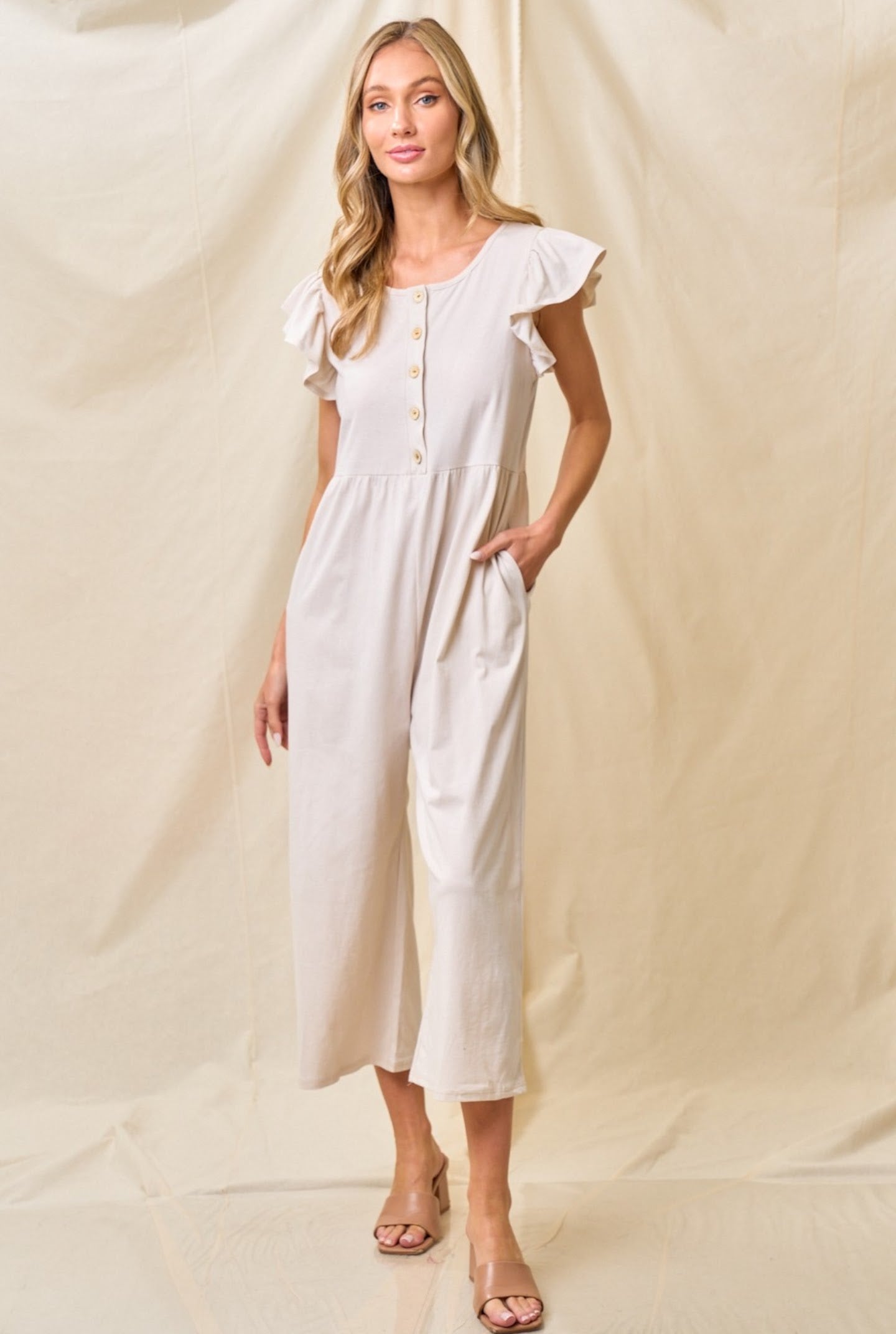 The Lovely Dove Jumpsuit