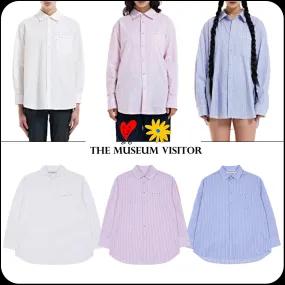 THE MUSEUM VISITOR  |[THE MUSEUM VISITOR]★FIVE STAR STUD POCKET SHIRTS