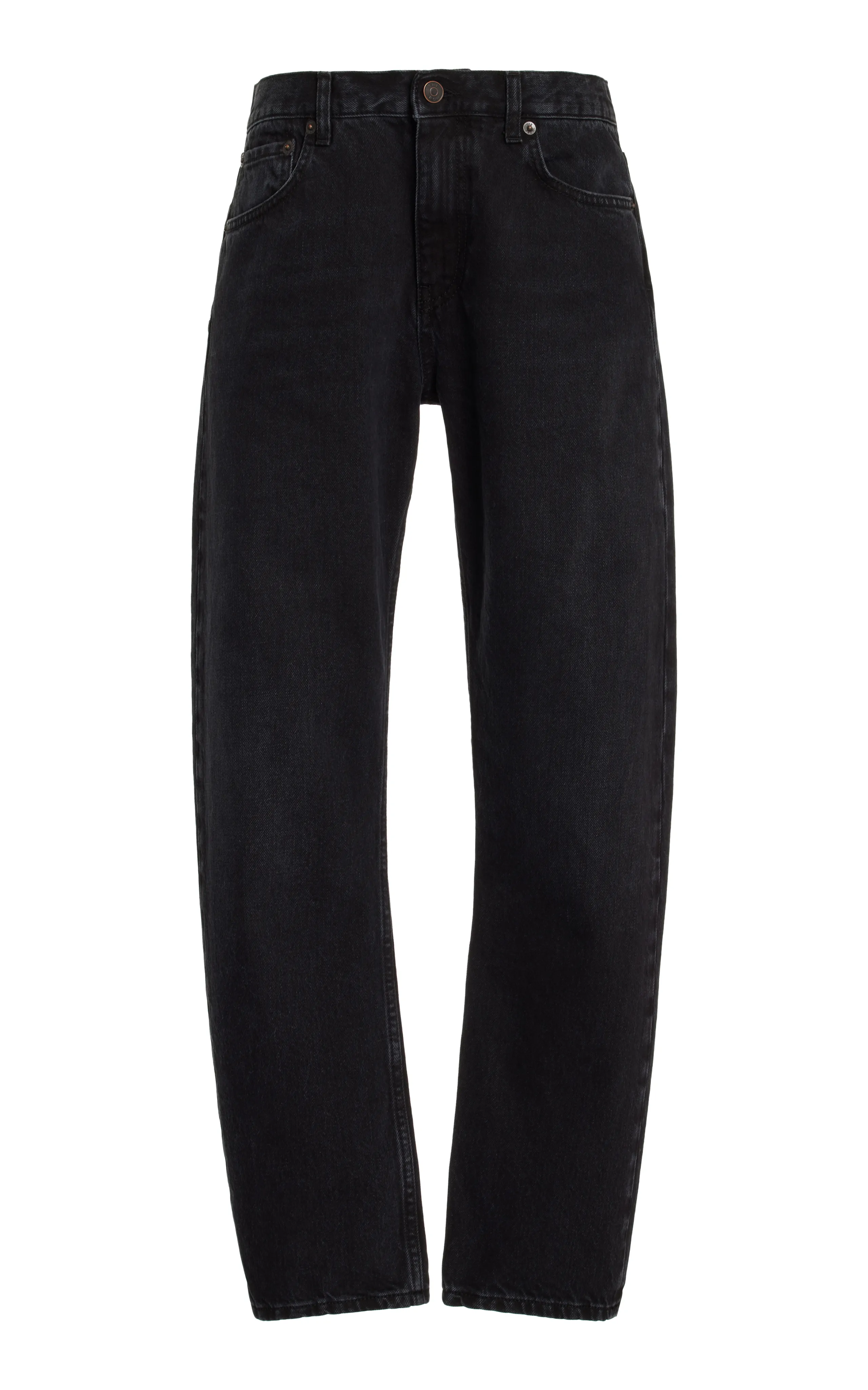 The Row Land Rigid Low-Rise Straight-Leg Jeans