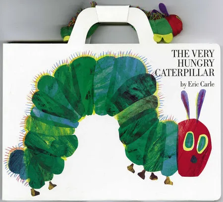 The Very Hungry Caterpillar Giant Board Book and Plush package