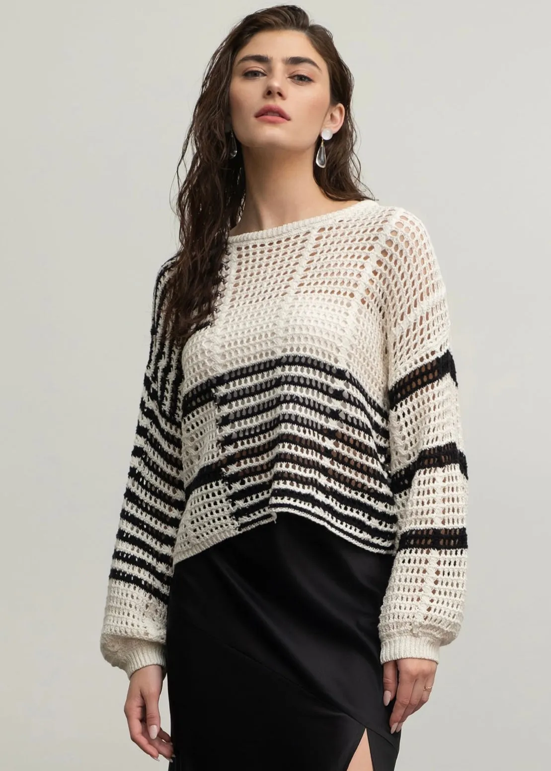 Tie Back Beachy Sweaters - 2 Colors!