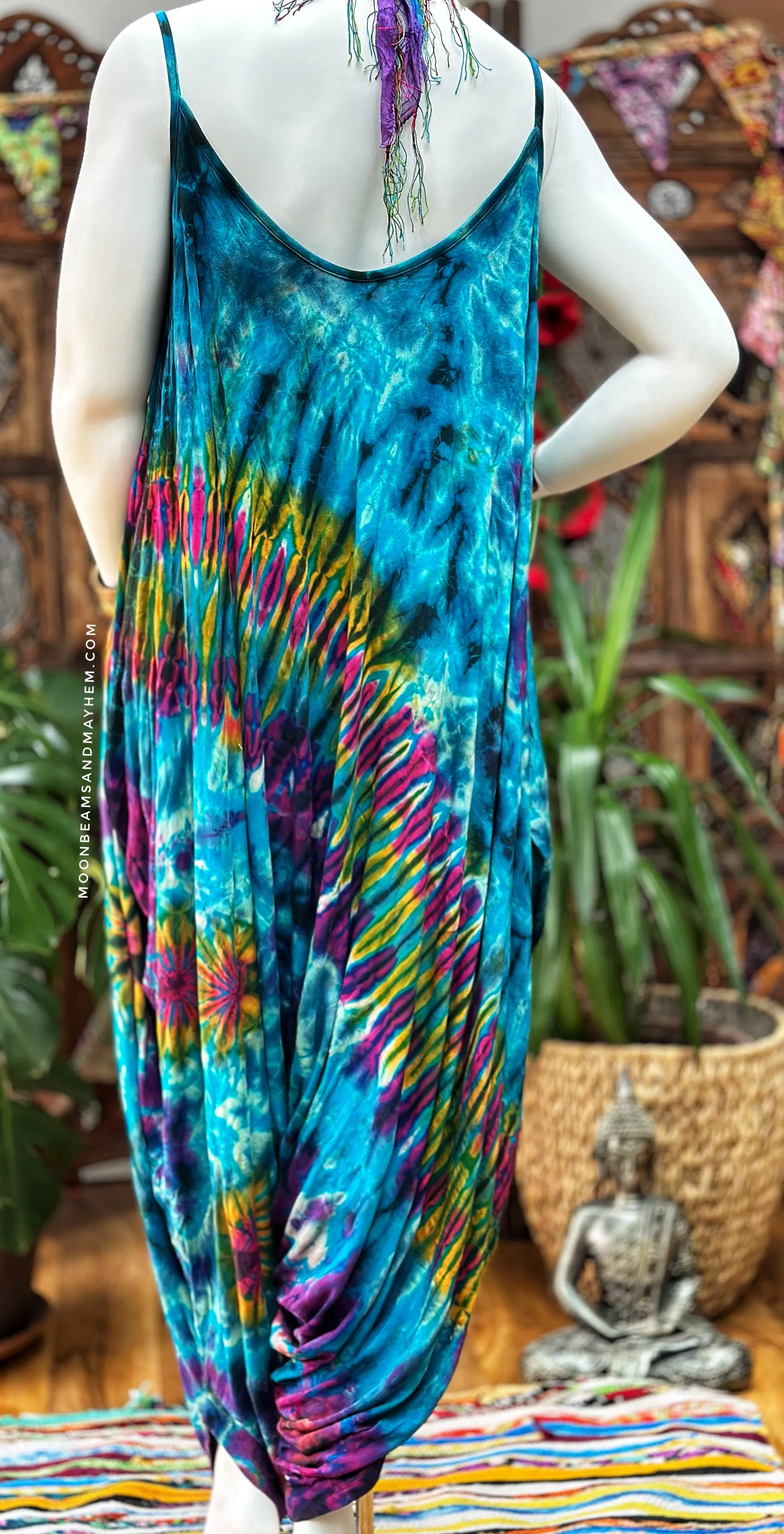 TIE DYE WILDERNESS JUMPSUIT (REG / XXL)