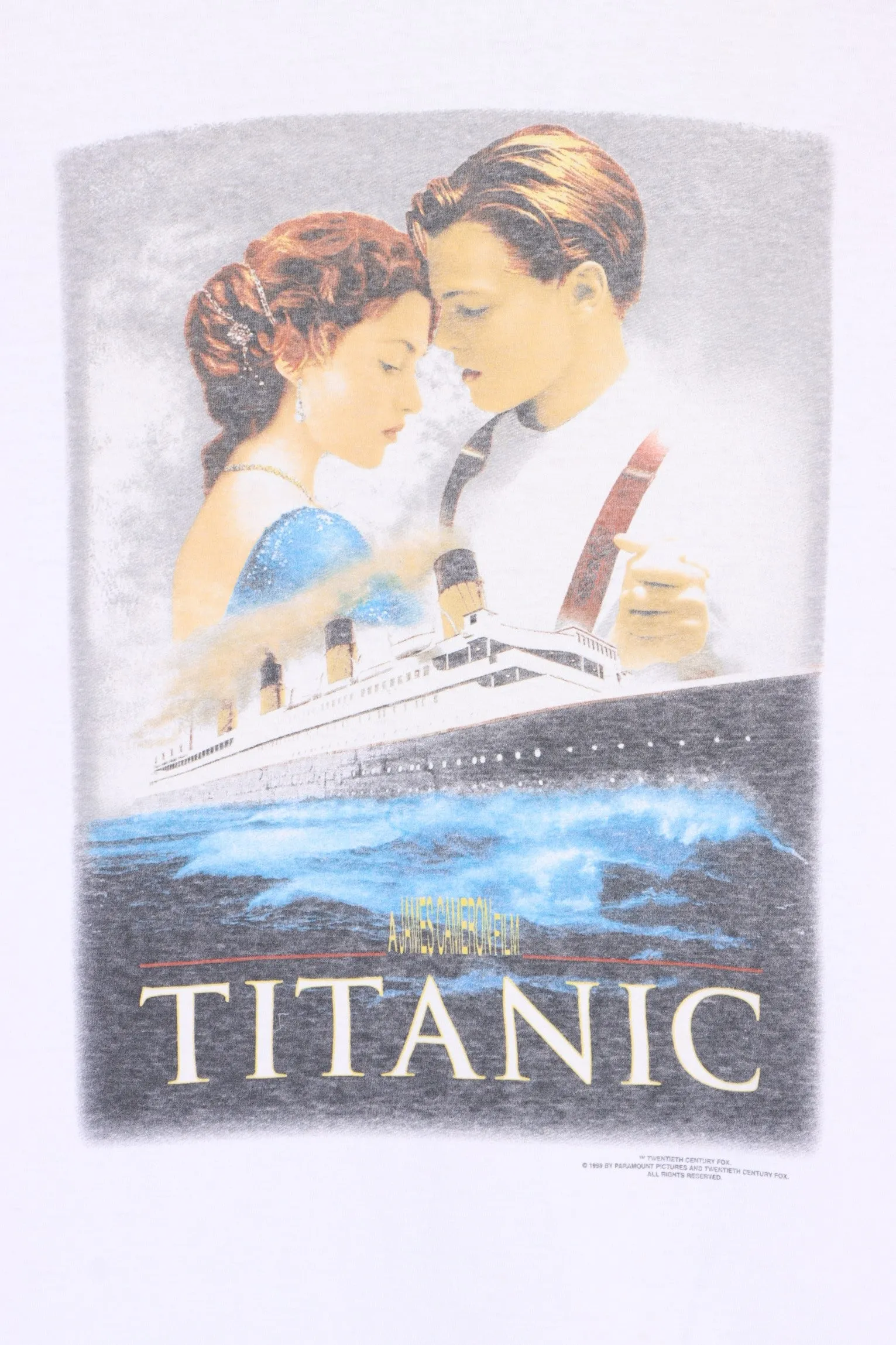 TITANIC 1998 MOVIE T-SHIRT USA MADE (