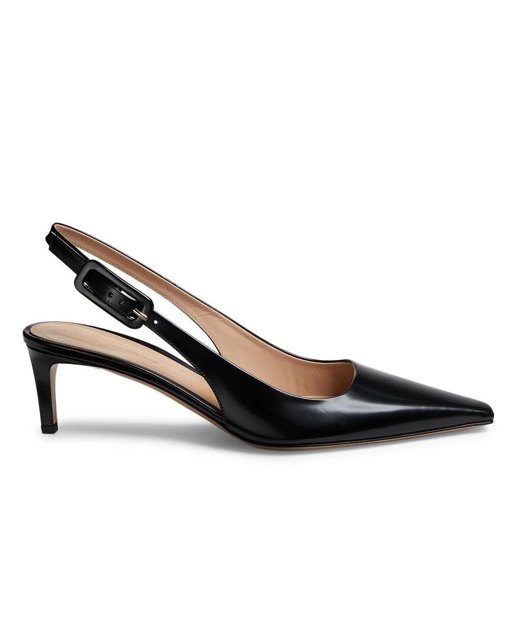 Tokio Slingback Pump in Black