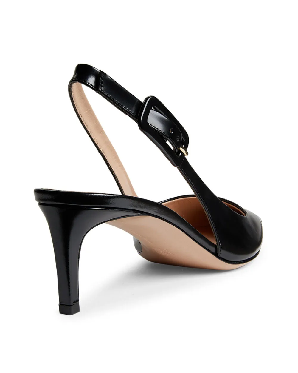 Tokio Slingback Pump in Black