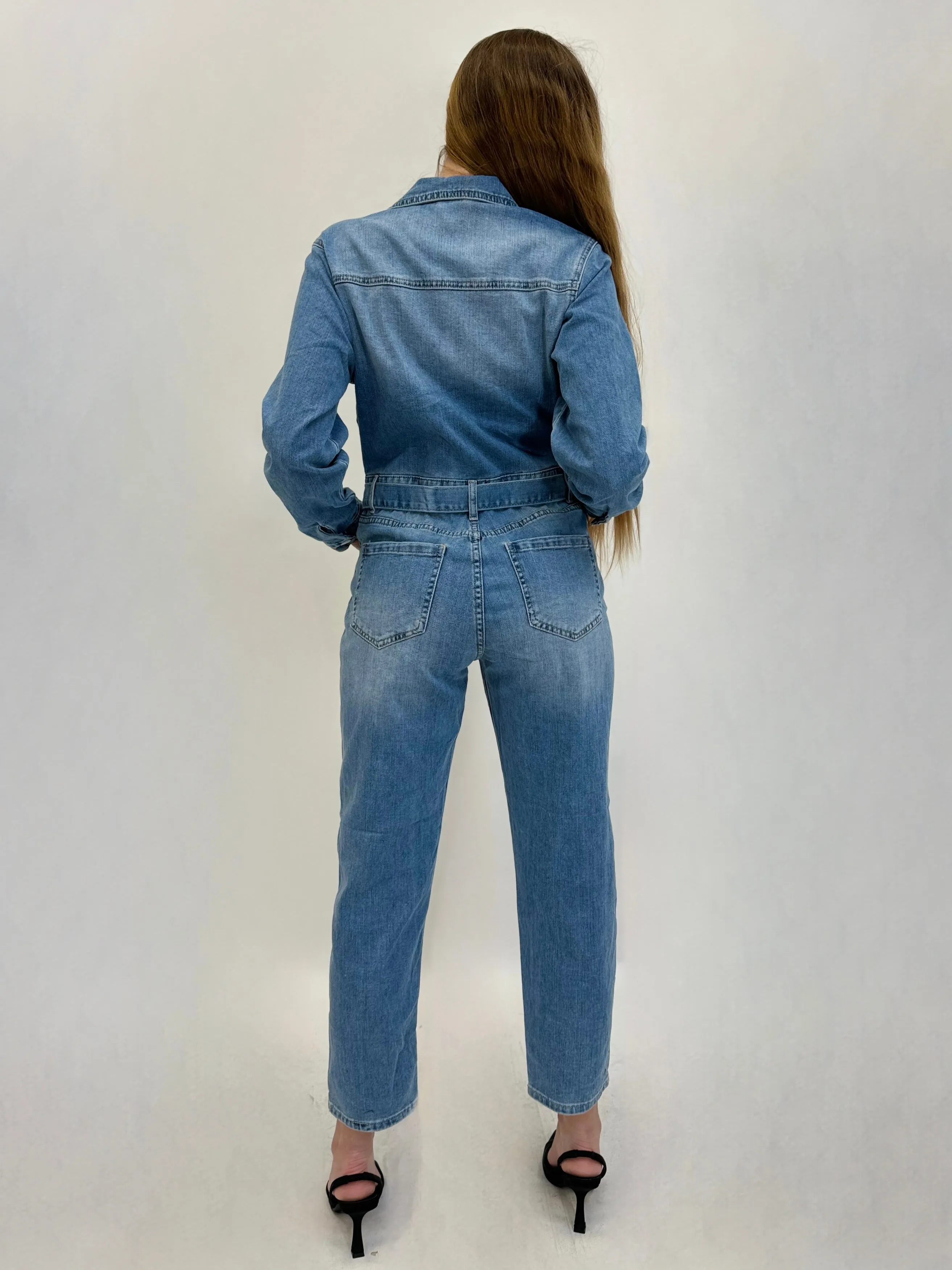 Tuta intera in denim