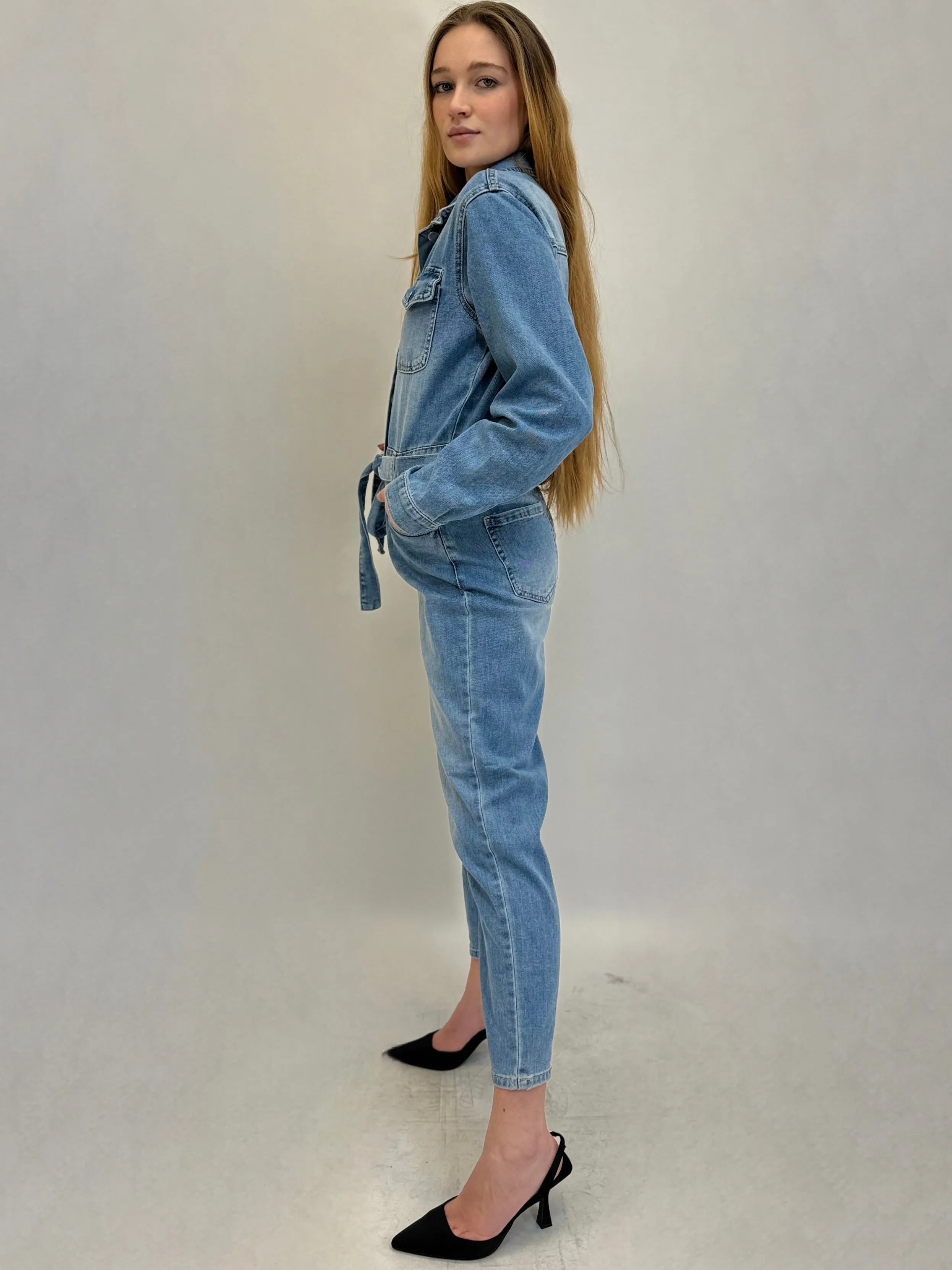 Tuta intera in denim