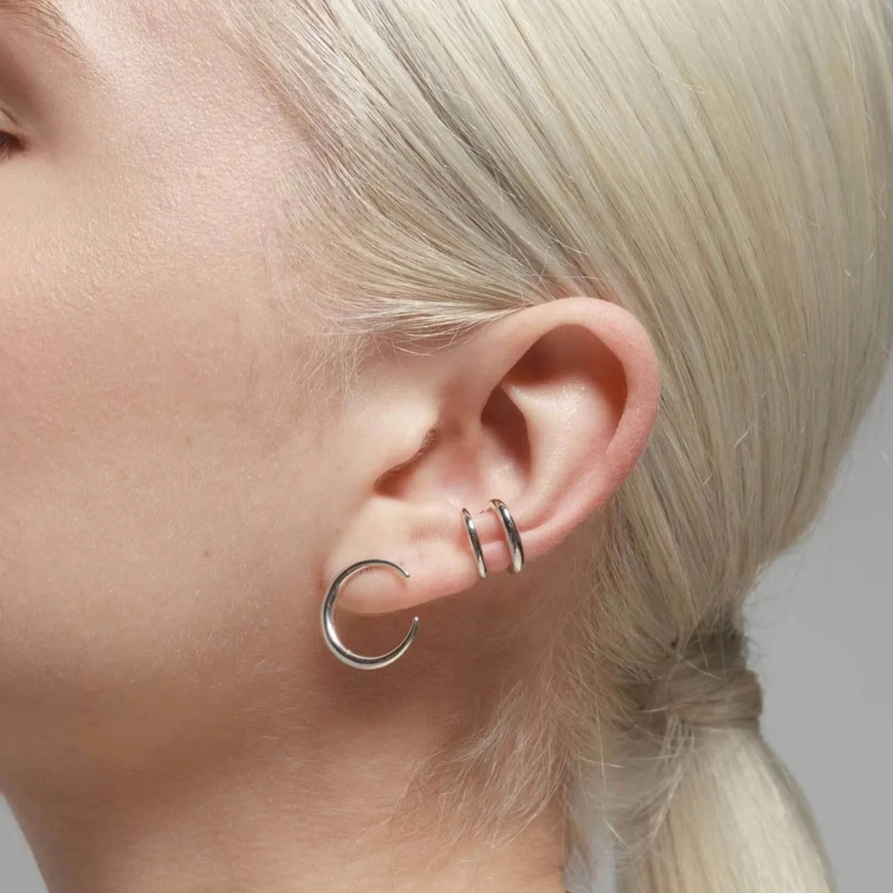 Twin Tusk Ear Cuff