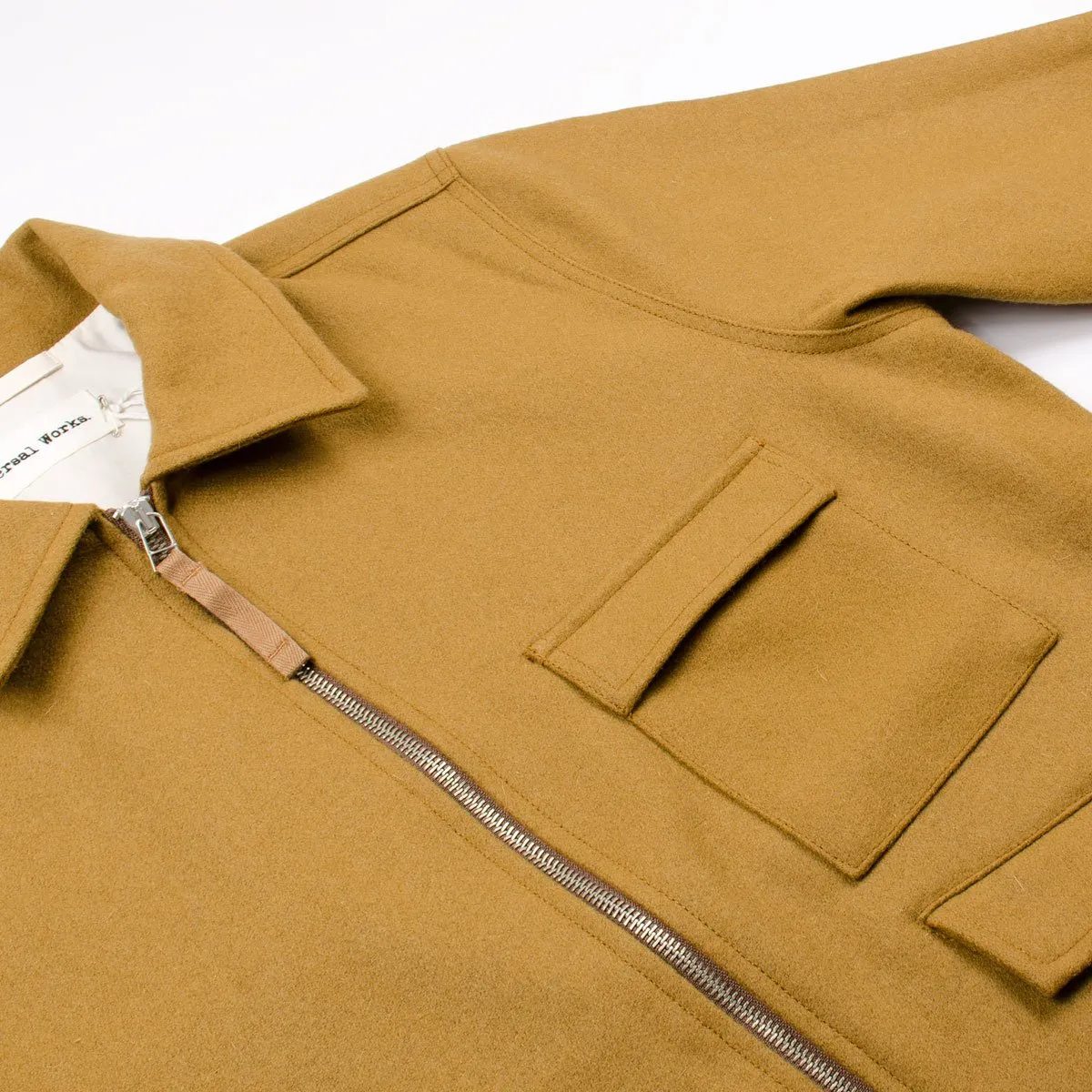 Universal Works - Battle Jacket Melton - Camel