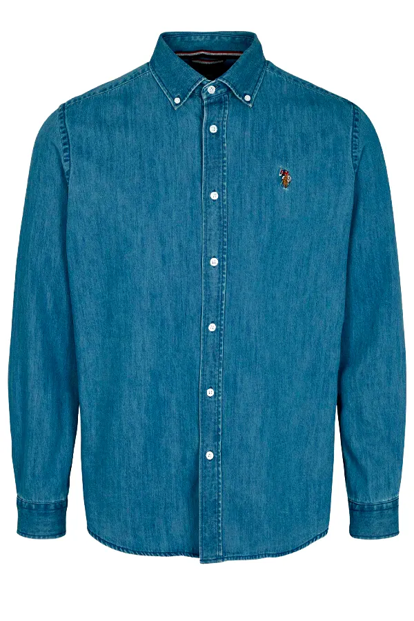 U.S. POLO ASSN. Shirt Craig Denim Dark