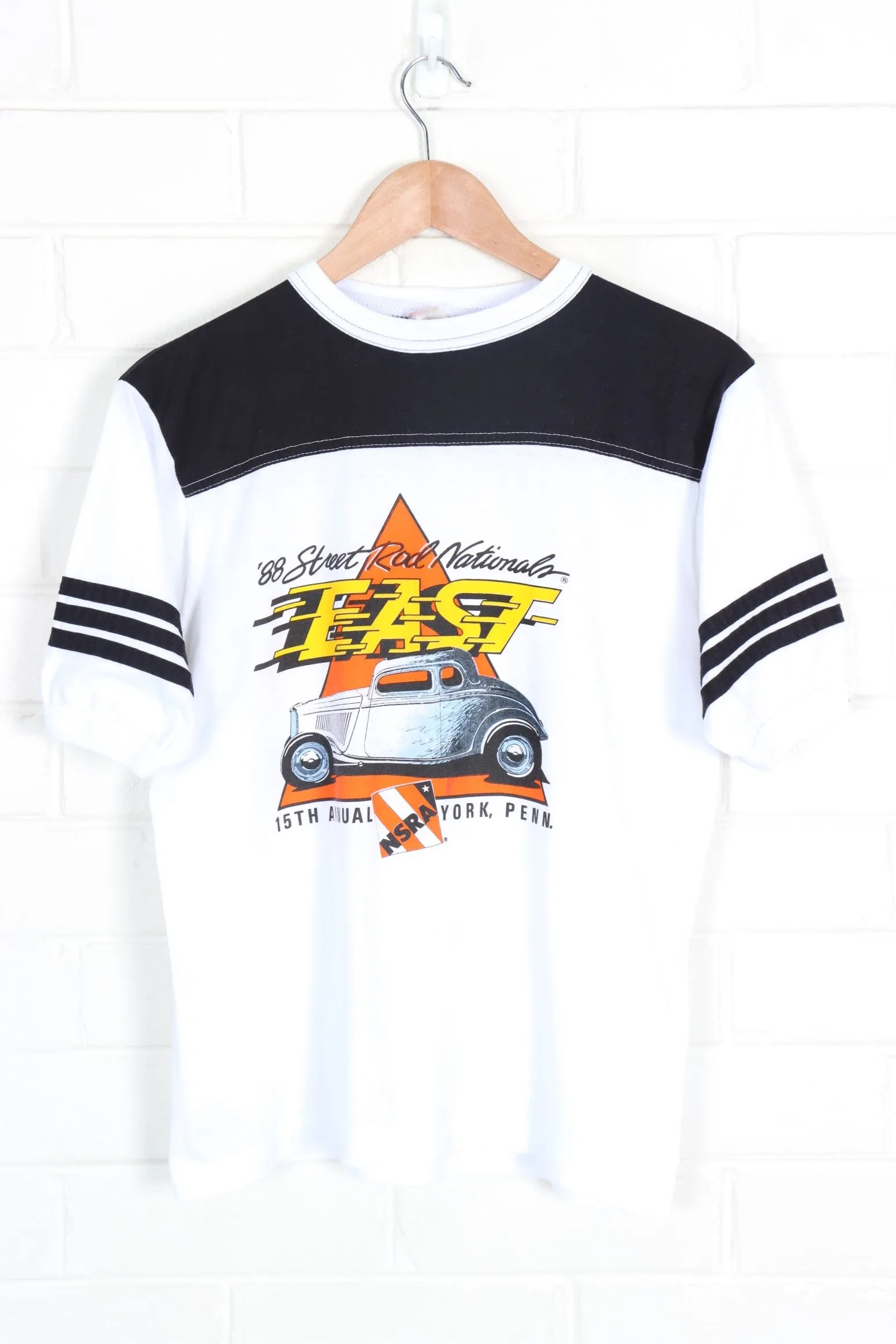 Vintage 1988 Street Hot Rod Nationals 15th Annual USA Made T-Shirt (S)