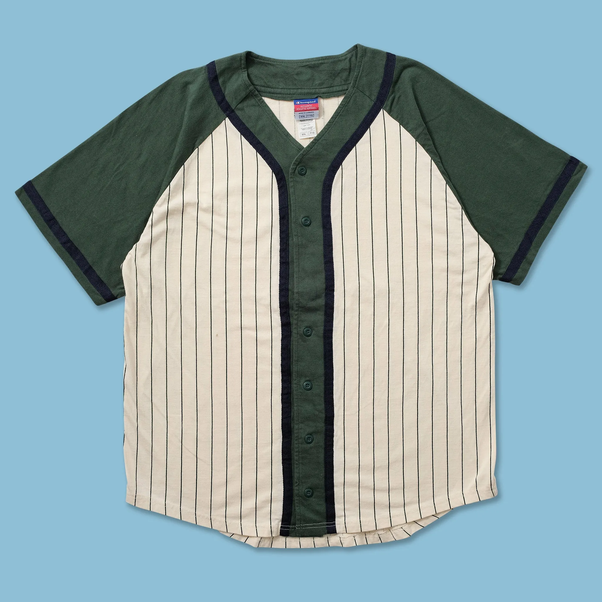 Vintage Champion Cotton Baseball Jersey XLarge