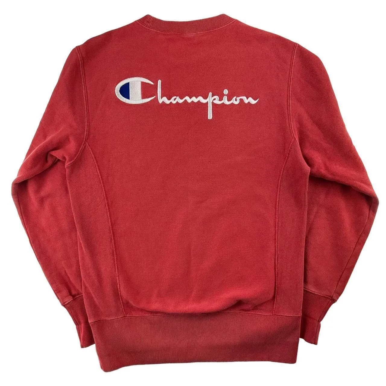 Vintage Champion logo jumper sweatshirt size S