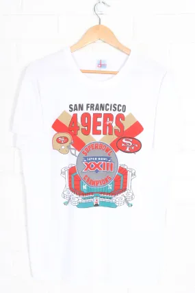 Vintage NFL 1988 San Francisco 49ers Single Stitch T-Shirt USA Made (L)