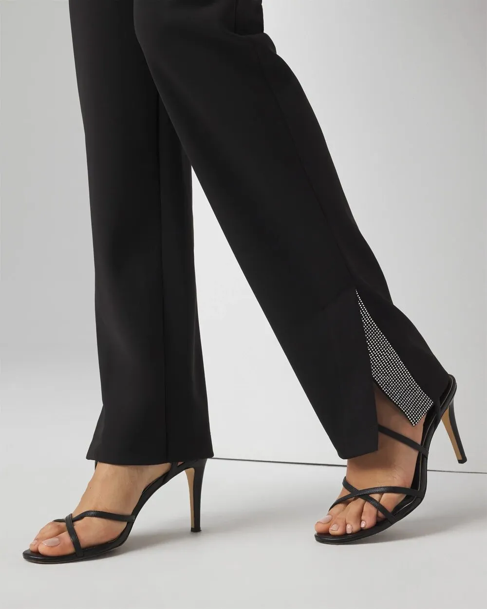 WHBM® Scuba Embellished Flare Legging