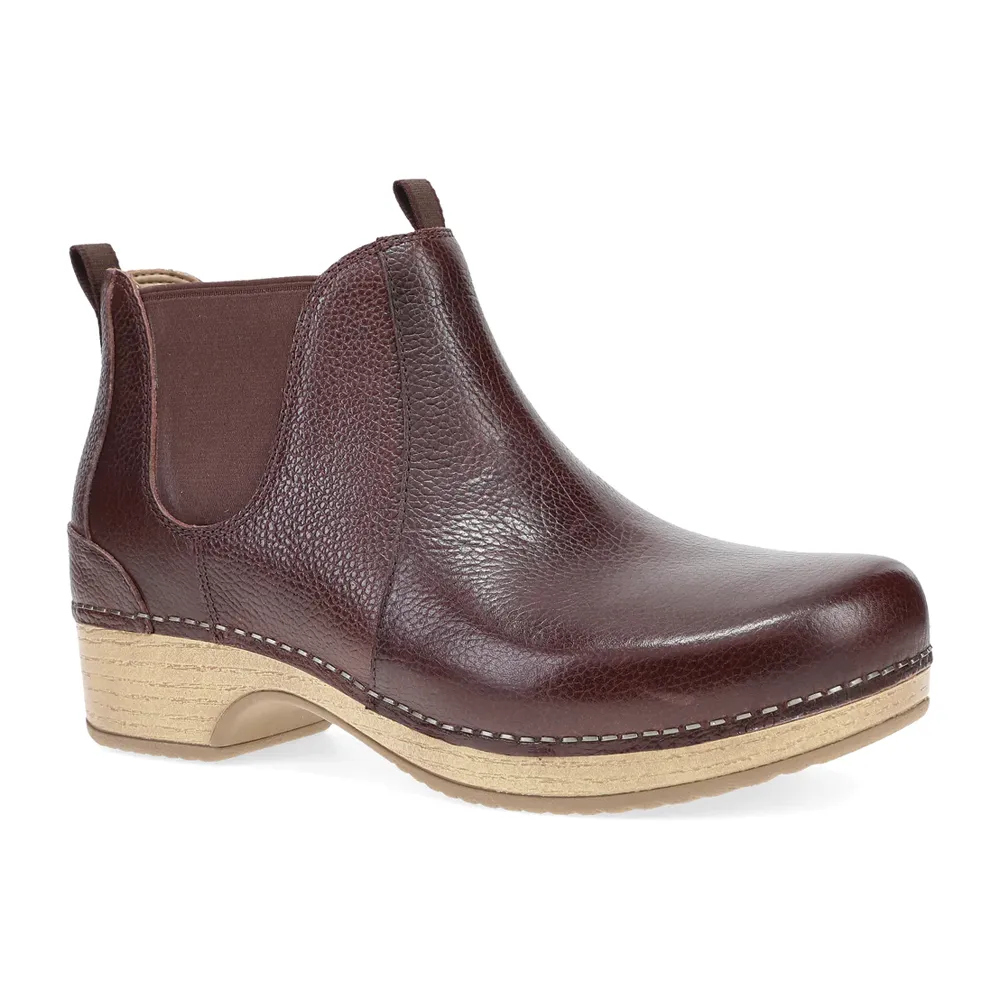 Women's Dansko Becka Boot Color: Cordovan Milled