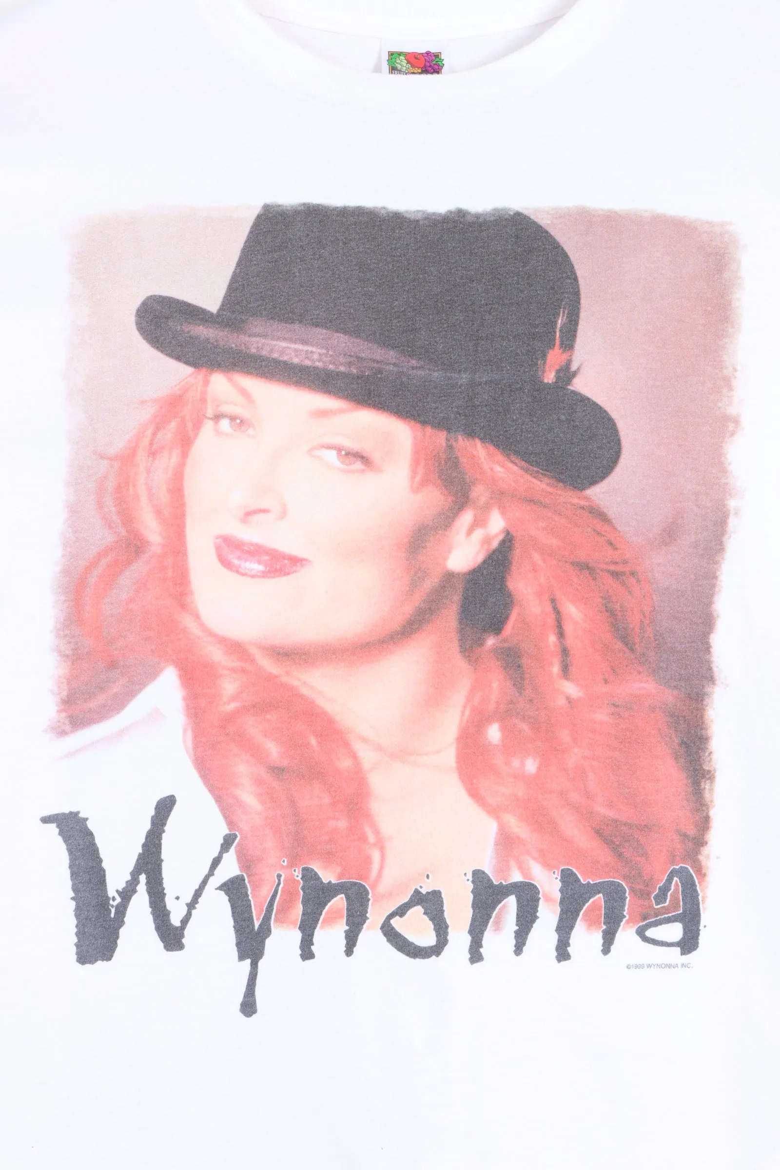 Wynonna Judd 1999 Tour Front Back Boxy T-Shirt (L-XL)