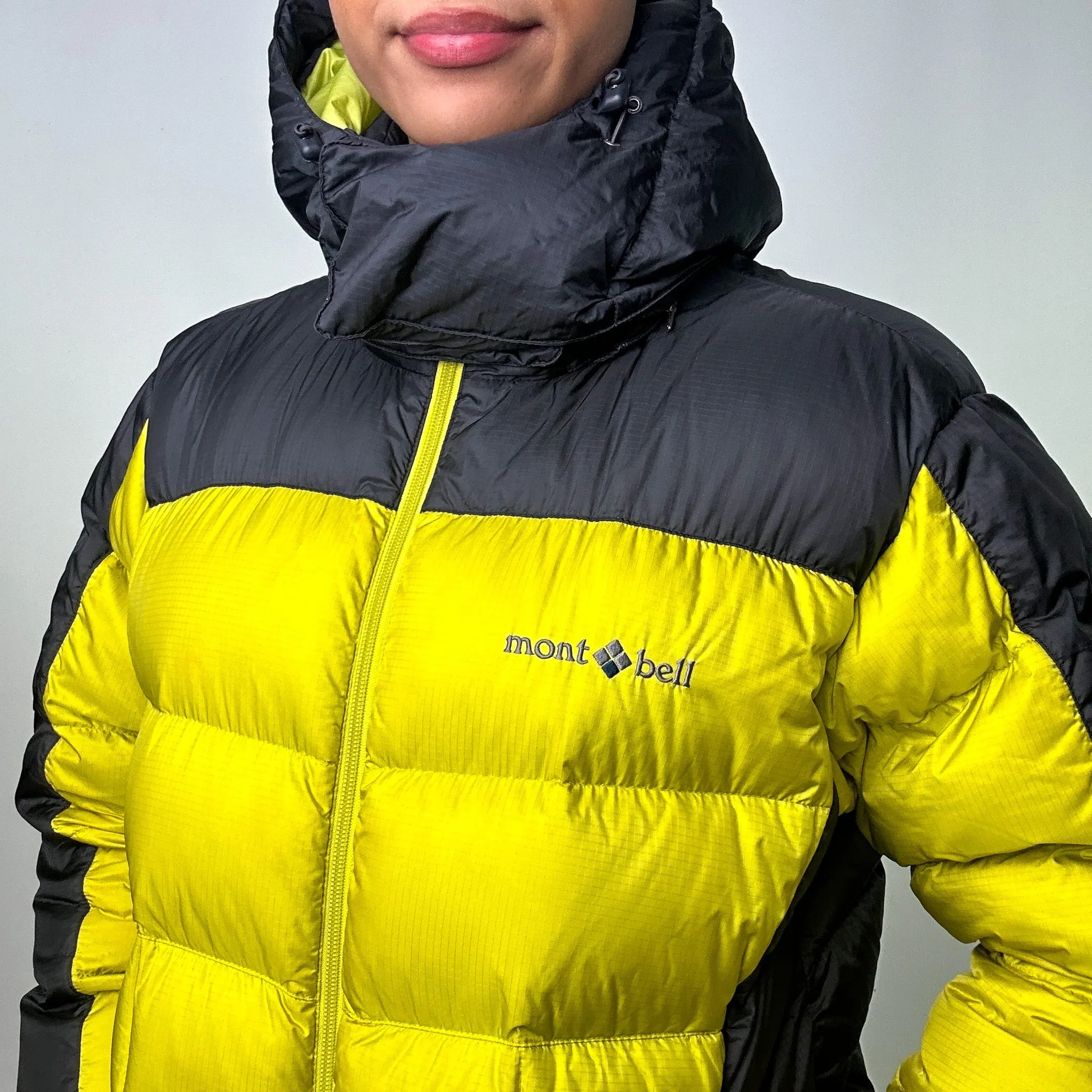 YELLOW 90S MONT BELL EX 800 PUFFER JACKET COAT (