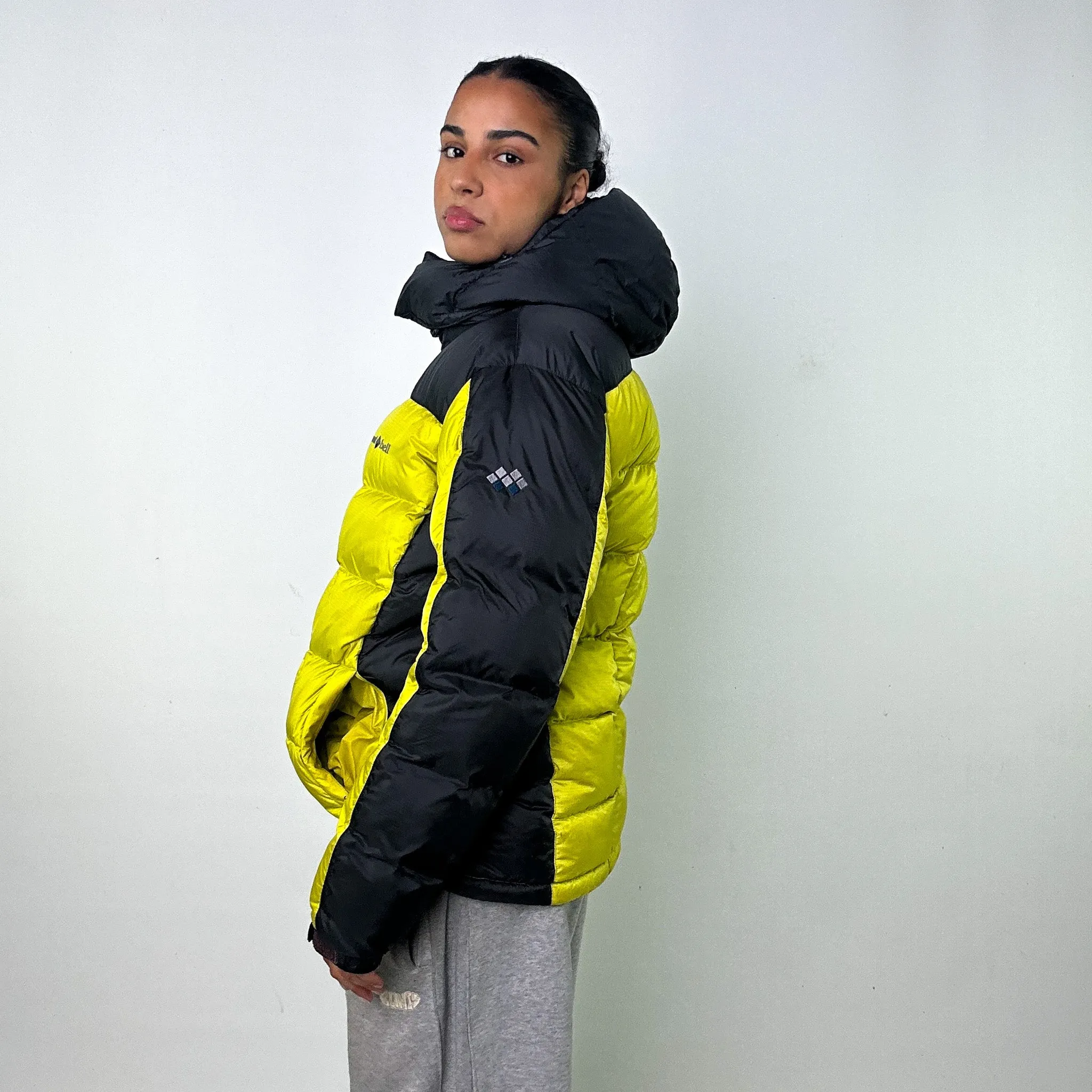 YELLOW 90S MONT BELL EX 800 PUFFER JACKET COAT (